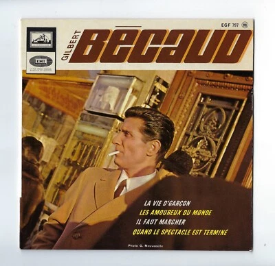Frankreich 1986/87: Gilbert Becaud: La Vie D’Garcon + 3 Titel - Bild 1 von 4