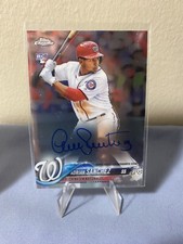 2018 Topps Chrome Adrian Sanchez RC Auto Autograph Rookie Card #RA-ASA
