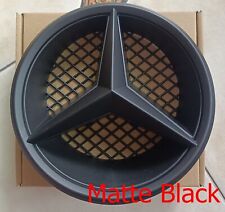 Matte Black Front Grill Star Emblem Snap/Clip For C W204 C180 C200 C230 C250