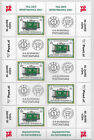 E210] ÖSTERREICH SG2589 2001 Briefmarke Tag 20er + 10er Bogen (5 V) unneuwertig SG Katze £55