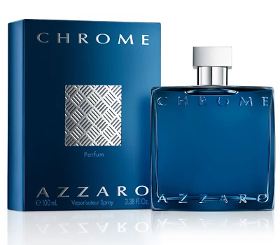 Perfume cromado Azzaro 100 ml/3,38 oz sellado auténtico y rápido por Finescents Foto 1 de 4