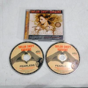 Taylor Swift Fearless Karaoke Album 2 Disc CD DVD Tested Big Machine 2009 - Picture 1 of 4
