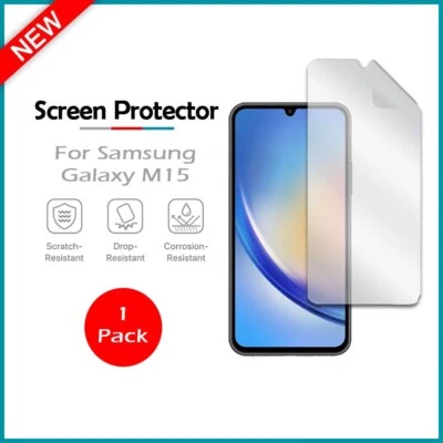 B2G1 FREE LCD Ultra Clear HD Screen Protector for Phone Samsung Galaxy M15 - Image 1 of 4