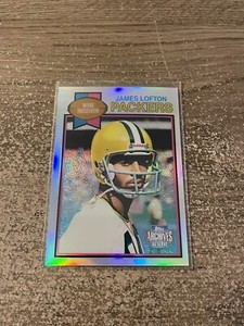 2001 Topps Archives Reserve Rookie Refractor Reprint James Lofton Packers