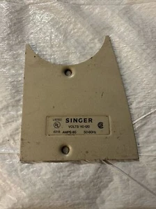 SINGER STYLIST 513 SEWING Machine Replacement Parts Side / Motor Plate 621B - Picture 1 of 5