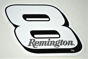 Vintage 1990's Dale Earnhardt #8 Remington NASCAR Window Sticker New NOS - Picture 1 of 3