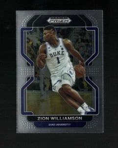 2022 Panini Prizm Draft Picks #49 Zion Williamson Duke - Picture 1 of 2