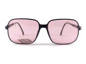NEW VINTAGE DUNHILL 6107 BURGUNDY TORTOISE PINK LENSES SUNGLASSES 1980'S AUSTRIA - Picture 1 of 14