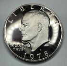 1978-S *l'année dernière * Eisenhower "IKE" pièce de 1 dollar épreuve des États-Unis comme neuf