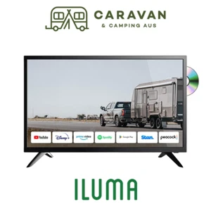 Iluma 24 Inch 60cm LED 12V Smart TV and DVD Combo Full High Definition - Picture 1 of 2