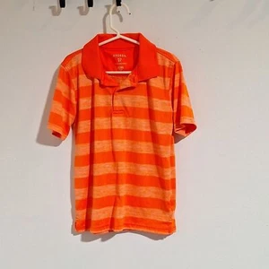 George Boys Orange and White Polo Shirt Size S (6-7) - Picture 1 of 11