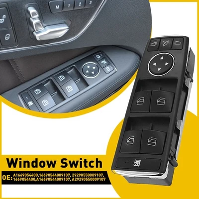 Interruptor de ventana principal eléctrico para Mercedes-Benz 2016-2018 GLE500 piezas de automóviles interiores Foto 1 de 4