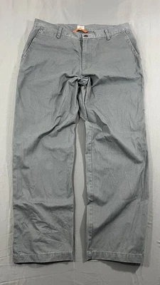 Pantalones chinos Dockers para hombre 36x32 gris calce recto informal algodón Foto 1 de 4