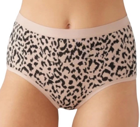 WACOAL Mujer’s Calzoncillo Completo Panty Ropa Interior Estampado Animal Guepardo Algodón Talla S Foto 1 de 4