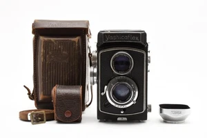 🚀🎁《 EXC+5 in Case 》Yashica Yashicaflex Model A TLR 6x6 Camera 80mm f3.5 Japan - Picture 1 of 13