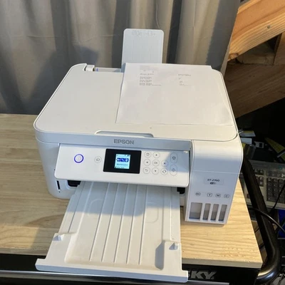 Epson EcoTank ET-2760 Printer Tested Working 1019 Page Count - Image 1 of 4