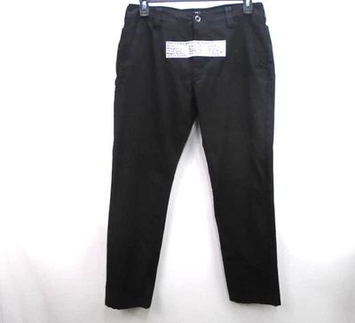 Calça chino masculina ajuste reto borda tática 5.11 tamanho 34 (34x31) sarja preta flexível - Imagem 1 de 4