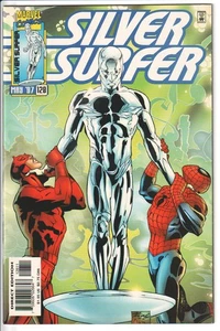 Silver Surfer #128 Spider-man & Daredevil 1997 VF/NM 9.0 - Picture 1 of 2