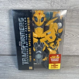 Transformers Revenge Of The Fallen Two-Disc Special Edition DVD Bumblebee Case - Imagen 1 de 7