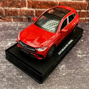 2018/2024 Mercedes-Benz GLC 400E - 1:32 Diecast Model - Red - With Box - Picture 1 of 10