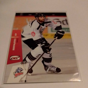 DEL Card Thomas Sabo ICE Tigers Nuremberg 2014/15 season Evan Kaufmann #9
