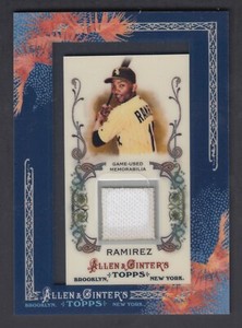Alexei Ramirez 2011 Topps Allen & Ginter Game Used Relic Card White Sox