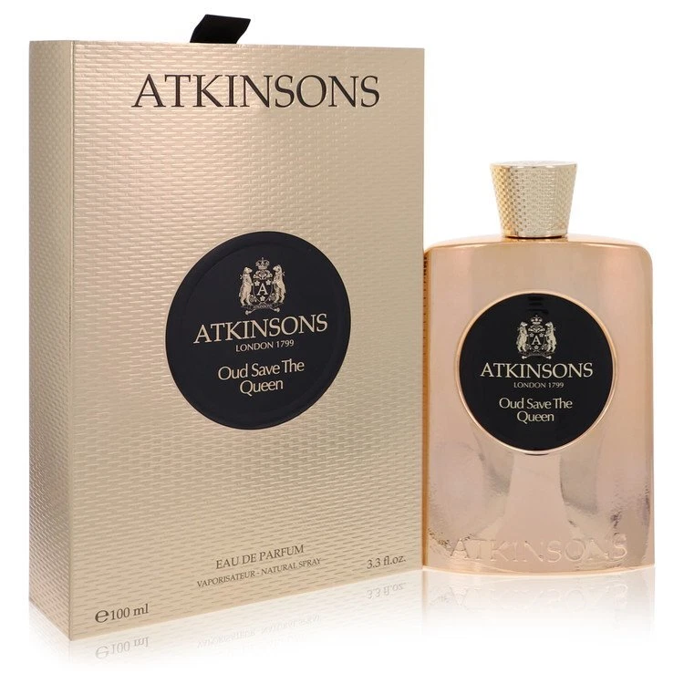 Eau de Parfum Spray Oud Save The Queen de Atkinsons 3,3 oz/100 ml para Mujer Foto 1 de 1