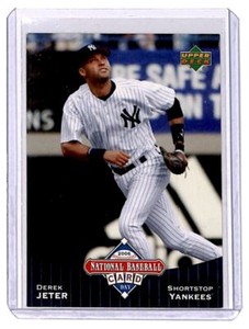 2006 National Baseball Card Day Derek Jeter New York Yankees #UD6.