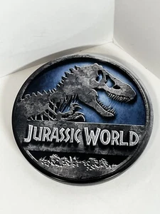 Jurassic World Steel Round Tin. Target Exclusive 3 Disc Set Pre-Owned - Picture 1 of 3