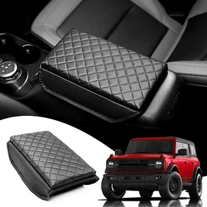 Center Console Armrest Cover Prevent Pets Scratches Pad For Ford Bronco 2021-23 - Foto 1 di 6