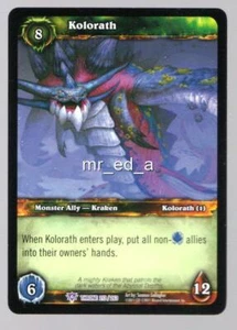 Kolorath Throne the Tides Aftermath 213/263 WoW World Of Warcraft Cryptozoic - Picture 1 of 1