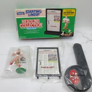 1991 Starting Lineup Headline Collection Joe Montana Open Box - Picture 1 of 7