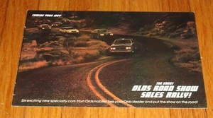 Original 1983 Oldsmobile Road Show Rally Sales Brochure Hurst Olds Cutlass - Picture 1 of 2