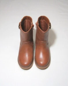 Toddler Girls Zipper Riding Boots Cognac NWT, Cat & Jack - Picture 1 of 5