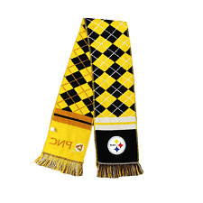 Pittsburgh Steelers PNC Logo Black Yellow Scarf 