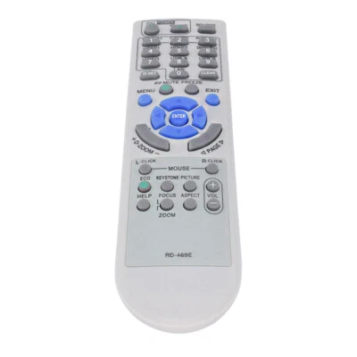 Remote Control RD-469E for NEC Projector M282X M322X M322W M402X M323X M283X - Image 1 of 4