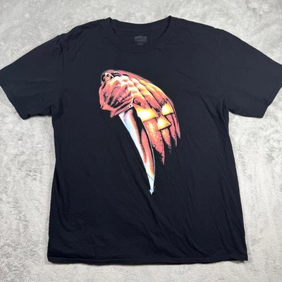Halloween Horror Movie Tee Men's Sz L Black Friday the 13th American Classics - image 1 of 4