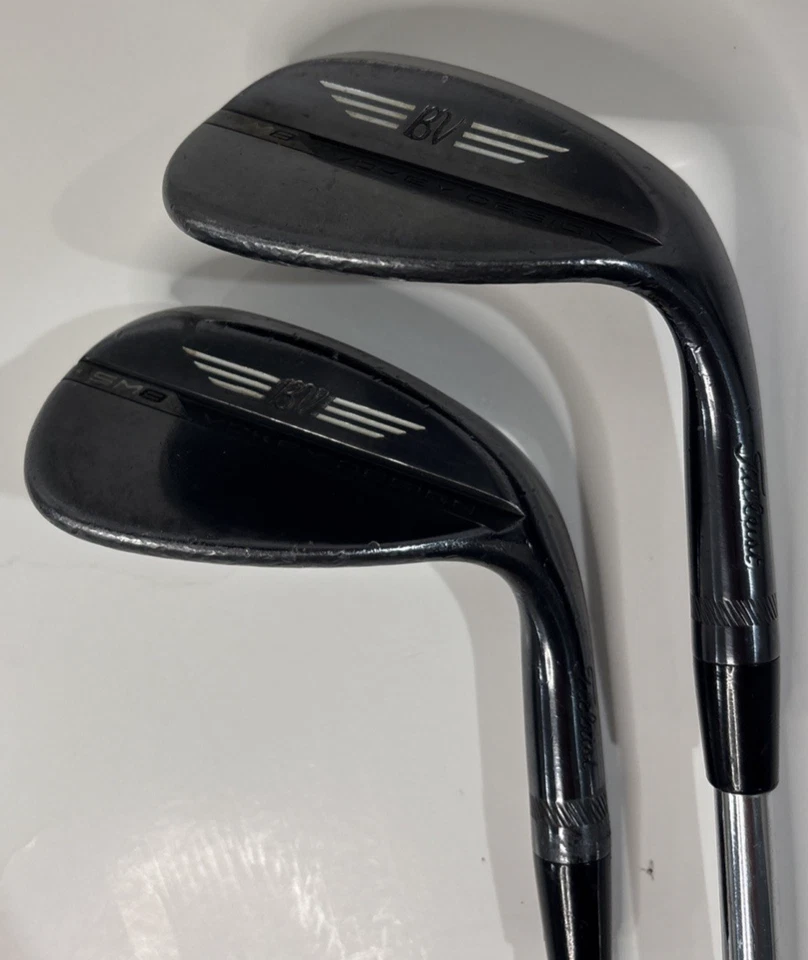 Juego de cuñas cromadas Titleist Vokey SM8 Tour 54* 10 58* 08 cuña acero para hombre diestro Foto 1 de 4