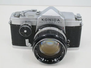 Super Selten - Konica Auto-Reflex Kamera + Hexanon 57 mm f 1,4 Objektiv - 1965/6 - Bild 1 von 24