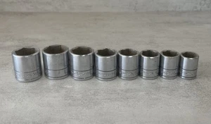 SK Tools USA 12 mm - 19 mm Metric Shallow 3/8" Drive Socket Set, Loose, No Tray - Picture 1 of 19