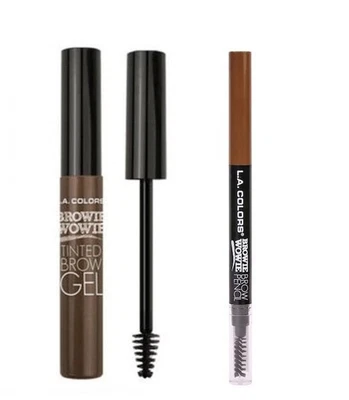 批量 2 件 洛杉矶 灰褐色眉胶 + 铅笔 — 第 1/4 张图片