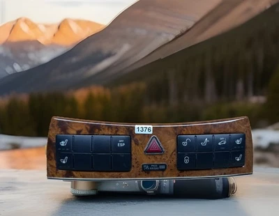 ✅ 05-09 Interruptor de control del tablero central Mercedes W209 CLK550 CLK350 209680031 Foto 1 de 2