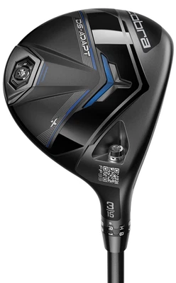 Left Handed Cobra Golf DS ADAPT X 15* 3 Wood Stiff Project X Denali Blue 60 New - Image 1 of 4