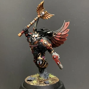 Blood Angels Chaplain With Jump Pack Warhammer 40K Painted Gallery Army Presale - Picture 1 of 5