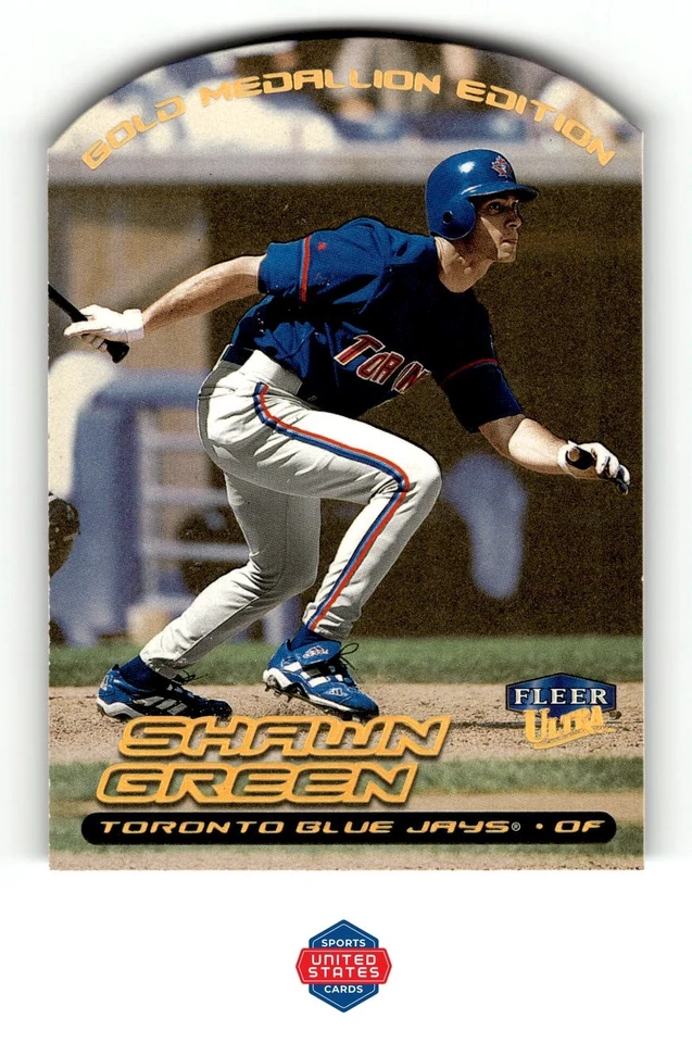 2000 Ultra #2G Shawn Green Gold Medallion - Image 1 of 2