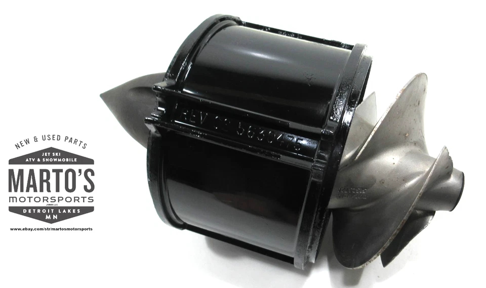 BOMBA DE CHORRO POLARIS RECONSTRUIDA E IMPULSOR USADO 2000-2004 VIRAGE 700 I 800 FREEDOM 700 Foto 1 de 4