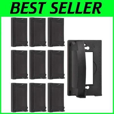 Cubiertas eléctricas protectoras para exteriores - Paquete de 10 cierres automáticos verticales/horizontales Foto 1 de 4