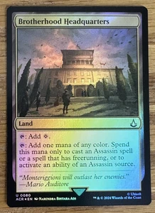 MTG Assassin's Creed, Brotherhood Headquarters - Foil - Picture 1 of 1