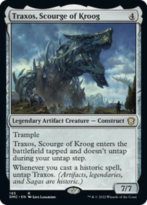 Traxos, Scourge of Kroog - Commander: Dominaria United #195 MTG Magic The Gather - Picture 1 of 1