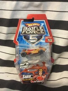 Hot Wheels Battle Force 5 Saber Vert Wheeler Driver MOC 1/64 2009 - Picture 1 of 3